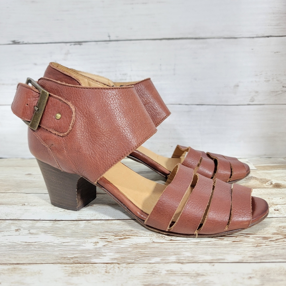 Gidigio For Sole Food Italian Leather Sandals EU 36.5